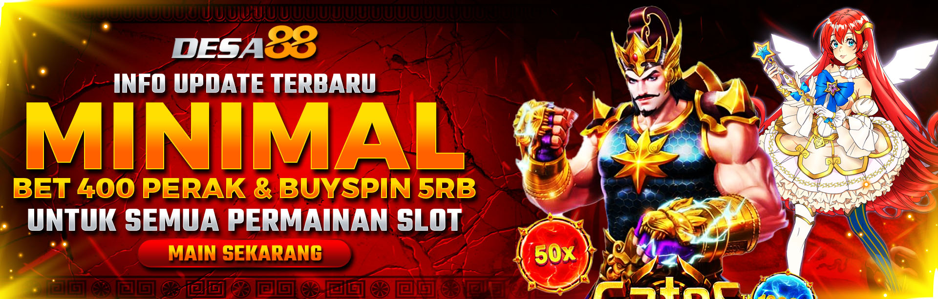 DESA88 MINIMAL BET HANYA 400 PERAK